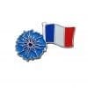 Les Bleuet de France & Tricolour Pin for Loyalty & Remembrance