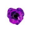 PURPLE POPPY Clutch Pin in Remembrance of Animals who died in conflict – 18 x 16mm