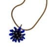 Blue Cornflower Pendant Necklace by Michael Michaud Design LWF_MM09